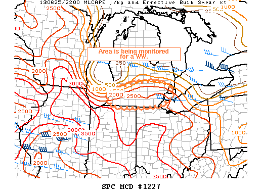 Mesoscale Discussion 1227