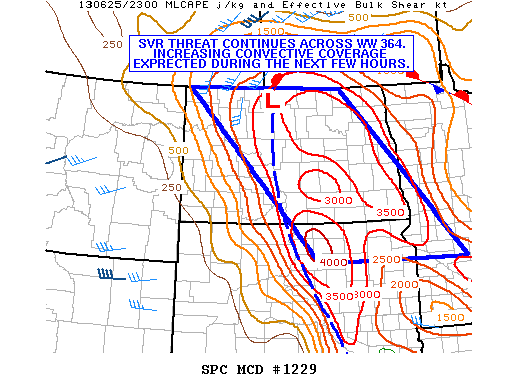Mesoscale Discussion 1229