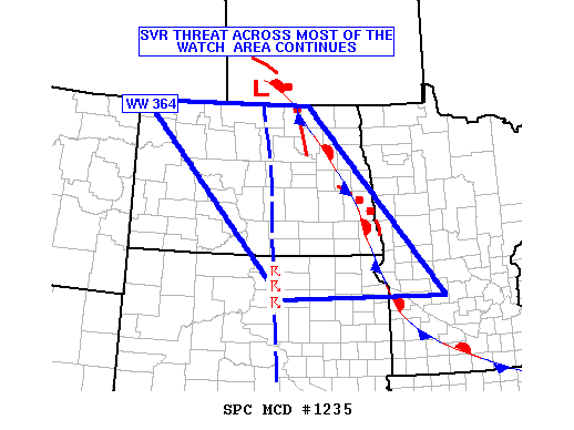 Mesoscale Discussion 1235