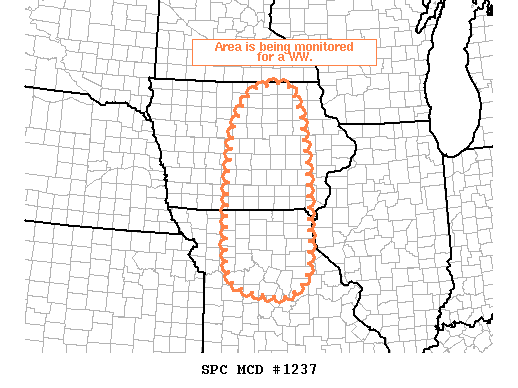 Mesoscale Discussion 1237