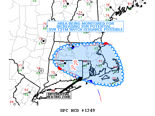 Mesoscale Discussion 1249