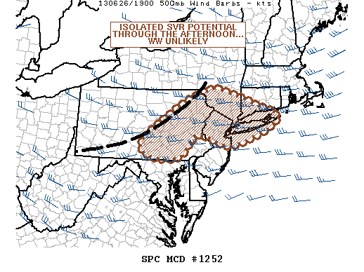 Mesoscale Discussion 1252