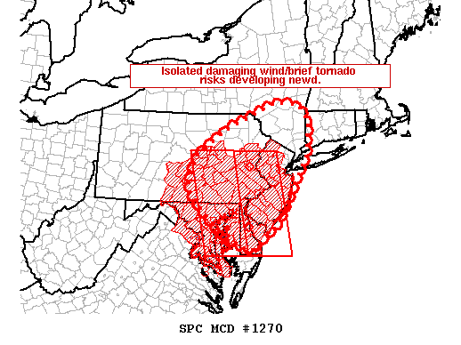 Mesoscale Discussion 1270