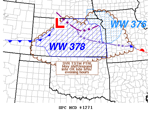 Mesoscale Discussion 1271