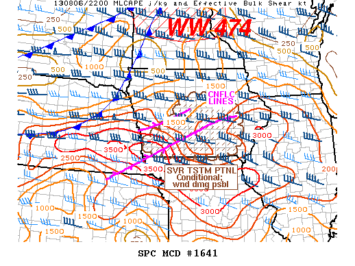 Mesoscale Discussion 1641