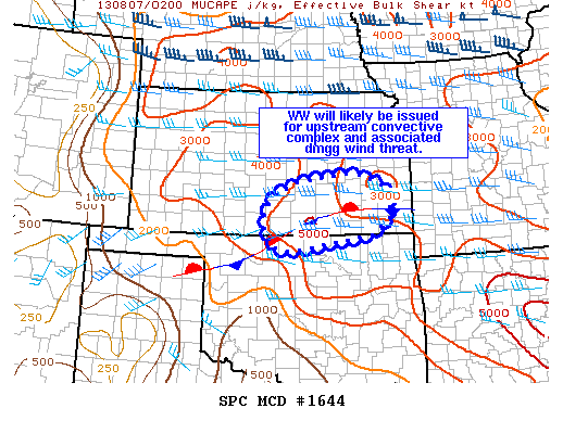 Mesoscale Discussion 1644