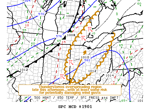 Mesoscale Discussion 1901