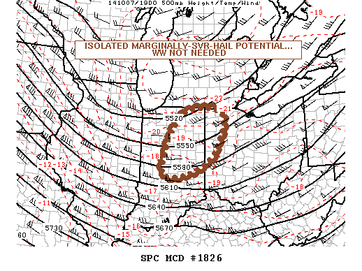Mesoscale Discussion 1826