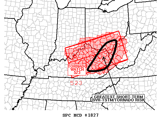 Mesoscale Discussion 1827