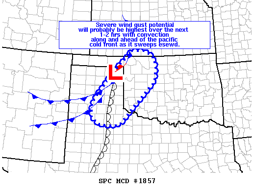 Mesoscale Discussion 1857