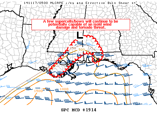 Mesoscale Discussion 1914
