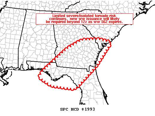 Mesoscale Discussion 1993