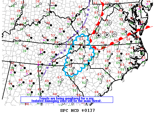 Mesoscale Discussion 137
