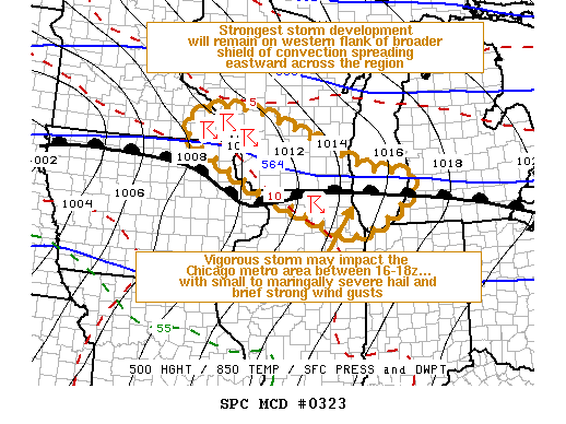 Mesoscale Discussion 323