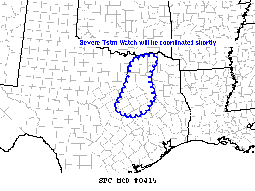 Mesoscale Discussion 415