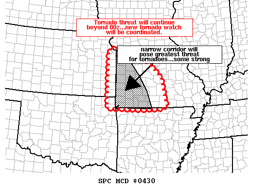 Mesoscale Discussion 430