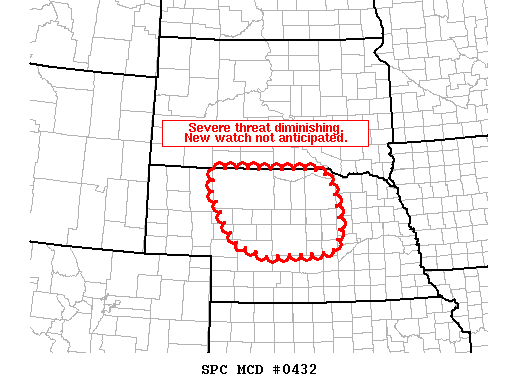 Mesoscale Discussion 432