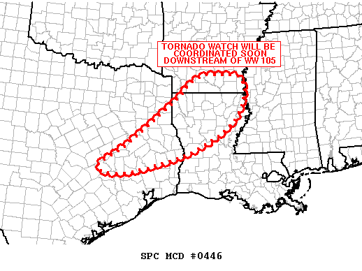 Mesoscale Discussion 446