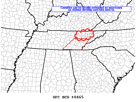 Mesoscale Discussion 465