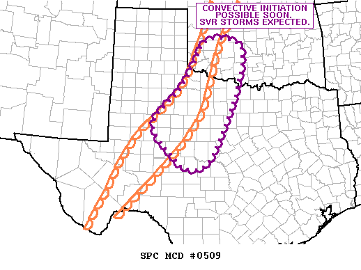 Mesoscale Discussion 509