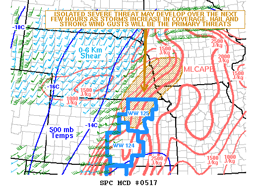 Mesoscale Discussion 517