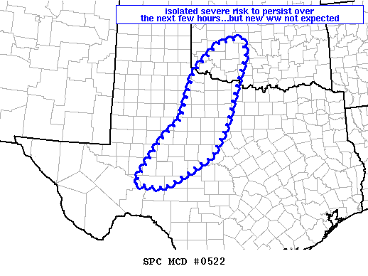 Mesoscale Discussion 522