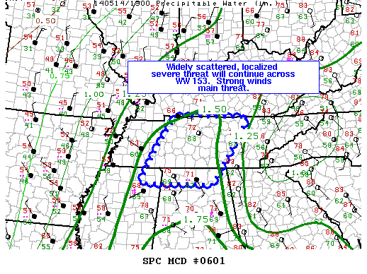 Mesoscale Discussion 601