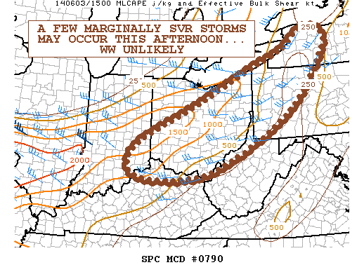 Mesoscale Discussion 790
