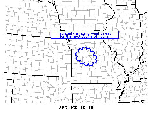 Mesoscale Discussion 810