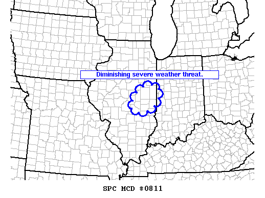 Mesoscale Discussion 811