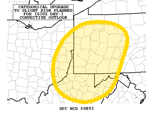 Mesoscale Discussion 893
