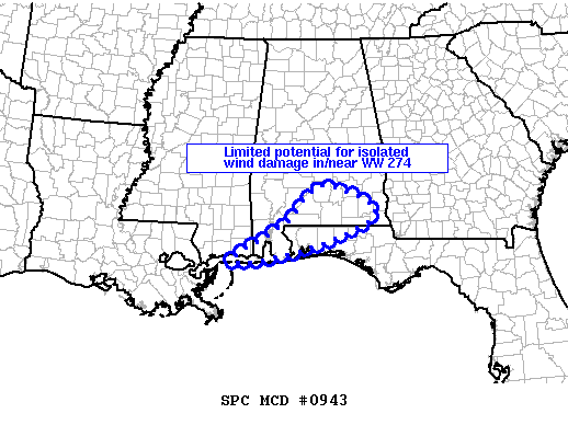 Mesoscale Discussion 943