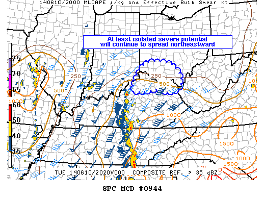 Mesoscale Discussion 944
