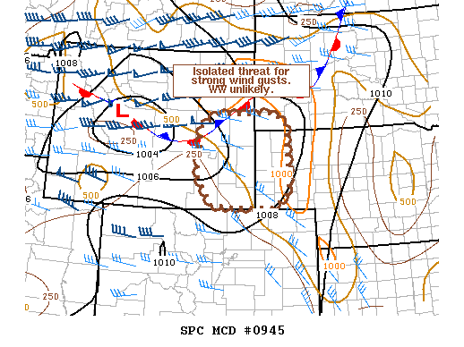 Mesoscale Discussion 945