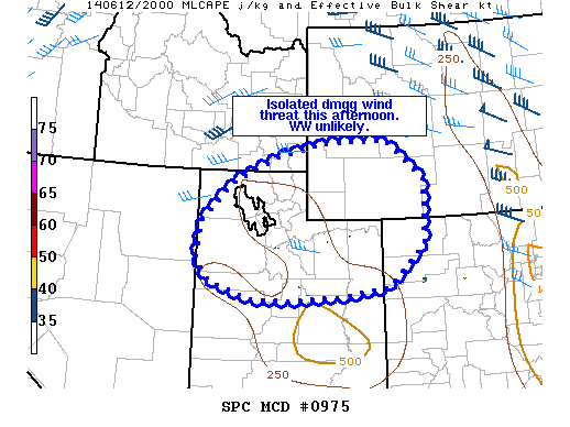 Mesoscale Discussion 975