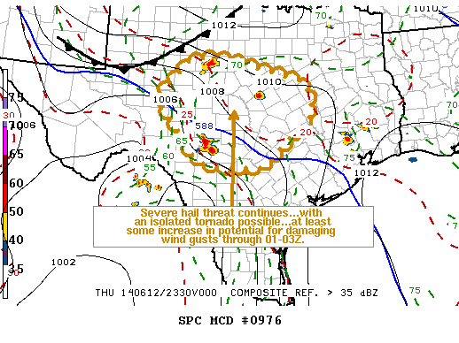 Mesoscale Discussion 976