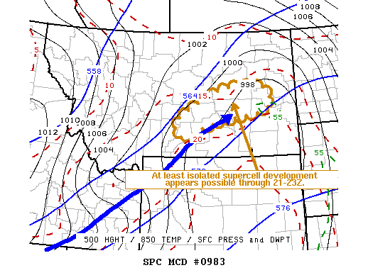 Mesoscale Discussion 983