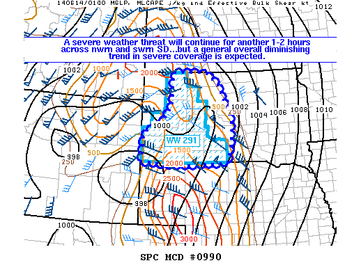 Mesoscale Discussion 990