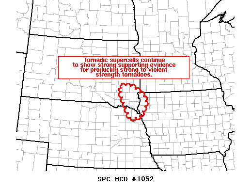 Mesoscale Discussion 1052
