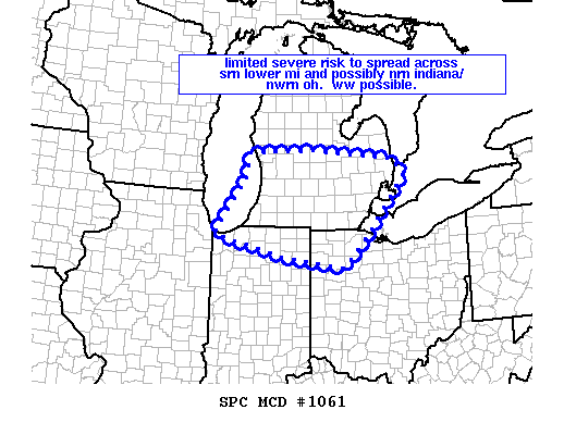 Mesoscale Discussion 1061