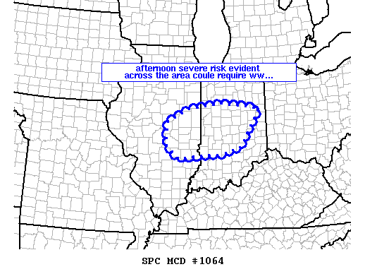 Mesoscale Discussion 1064