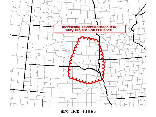 Mesoscale Discussion 1065