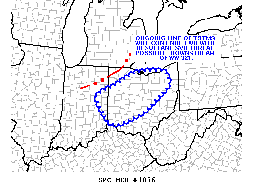 Mesoscale Discussion 1066