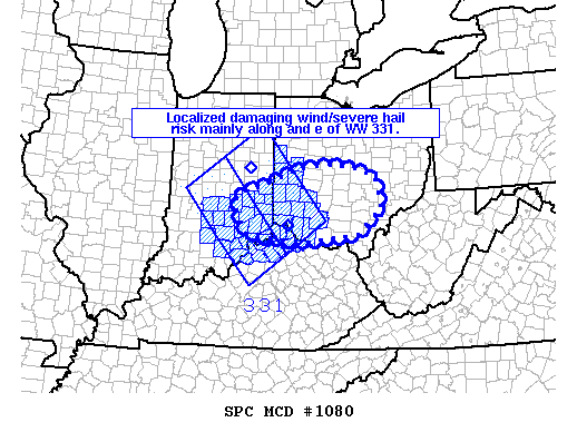 Mesoscale Discussion 1080
