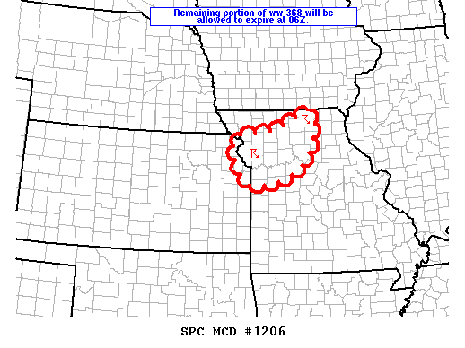 Mesoscale Discussion 1206