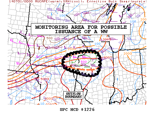 Mesoscale Discussion 1226