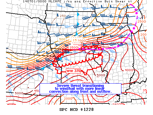 Mesoscale Discussion 1228