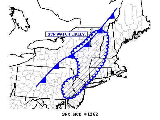 Mesoscale Discussion 1262