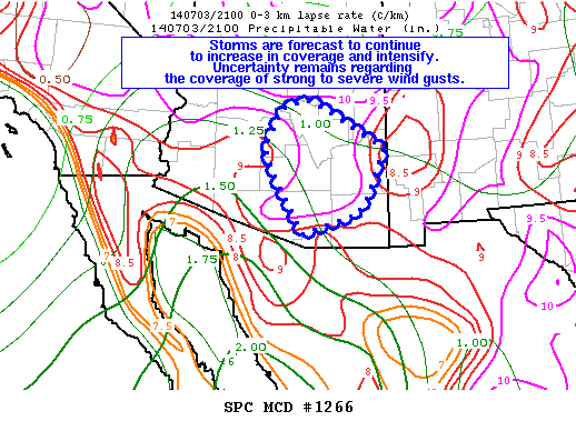 Mesoscale Discussion 1266