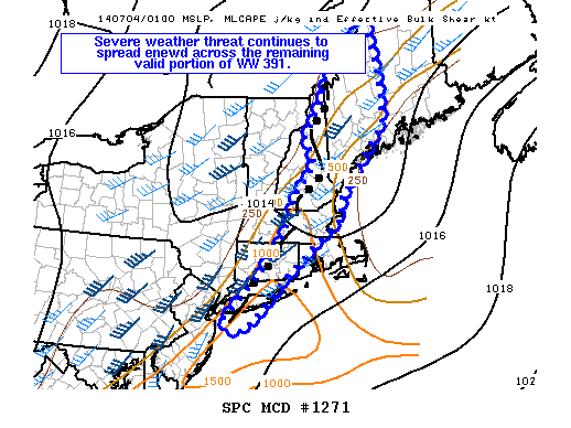 Mesoscale Discussion 1271